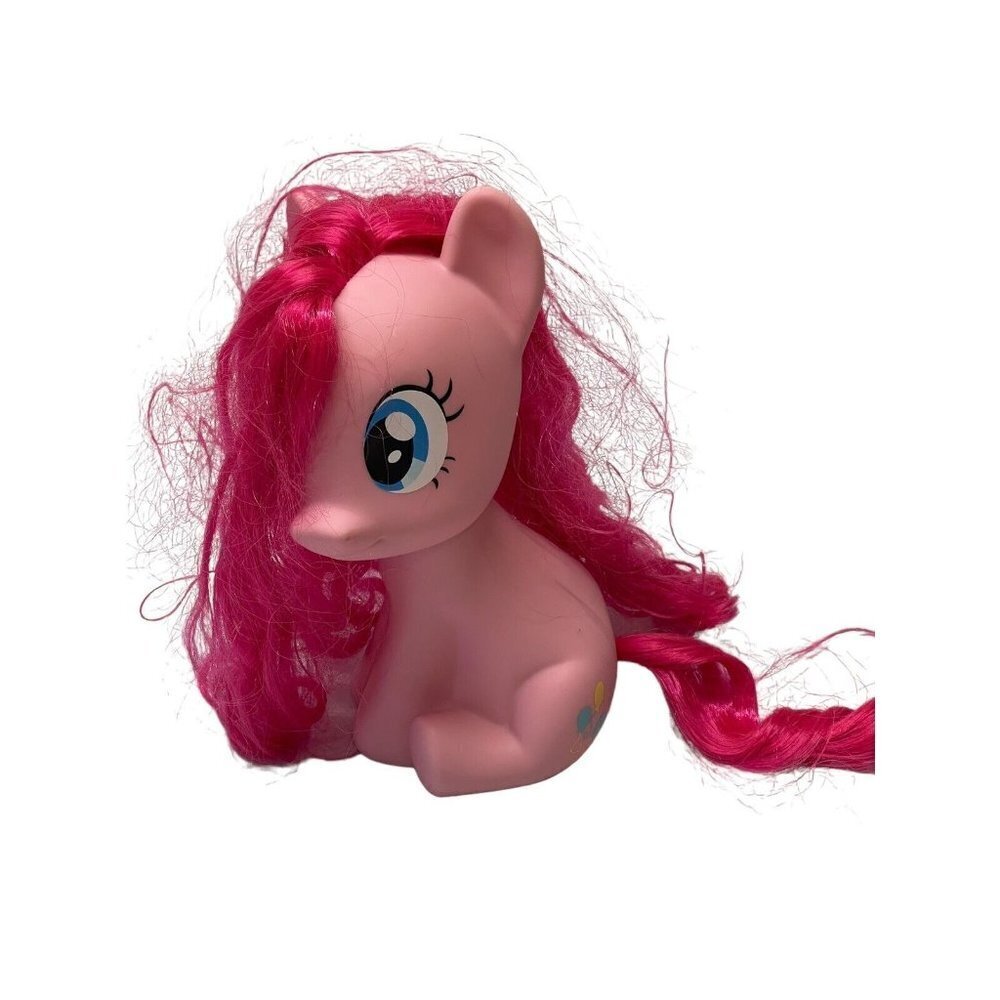 MLP My Little Pony Pinkie Pie Styling Head Jumbo Just Play Hair Magic Style 9"